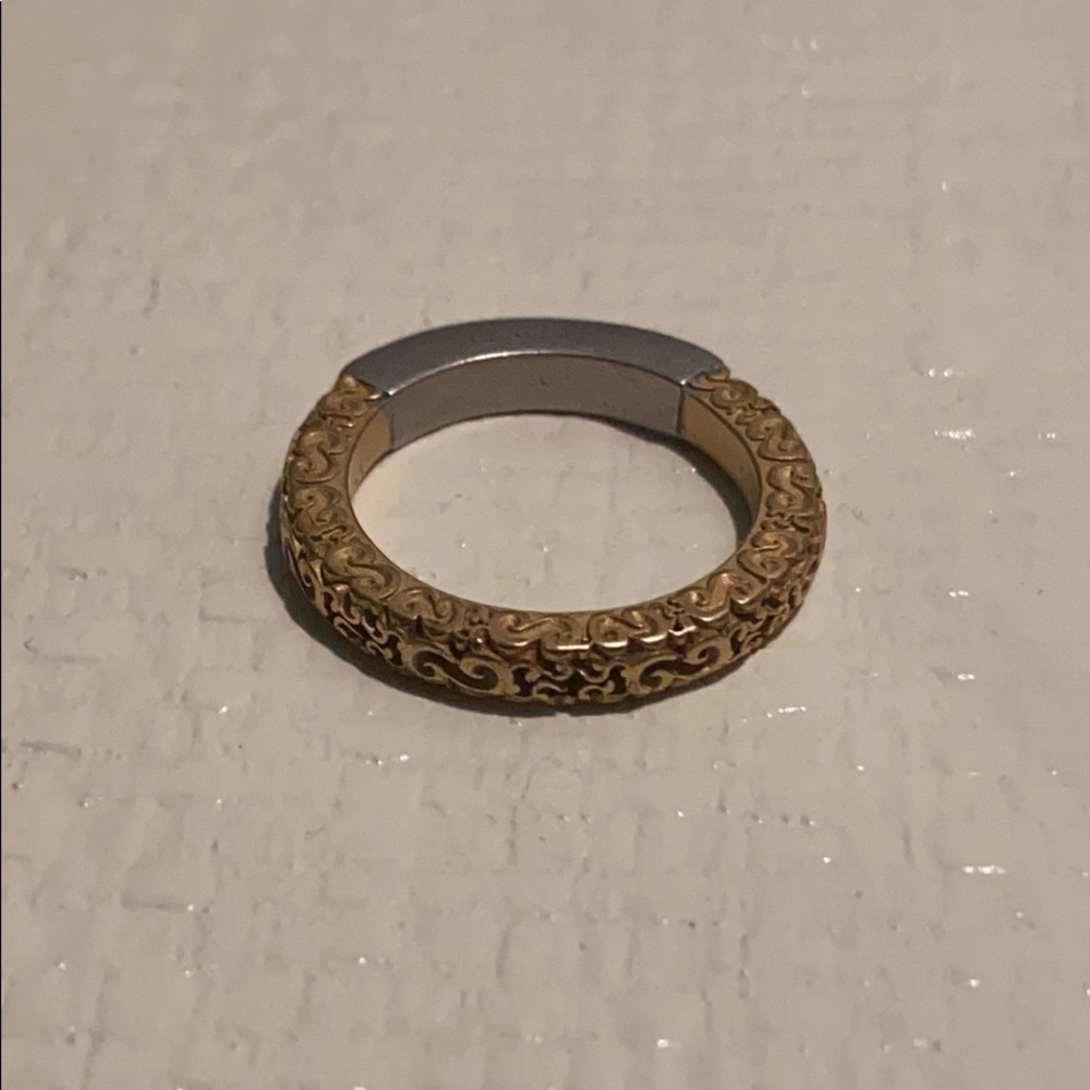 Maison Margiela two tone ring